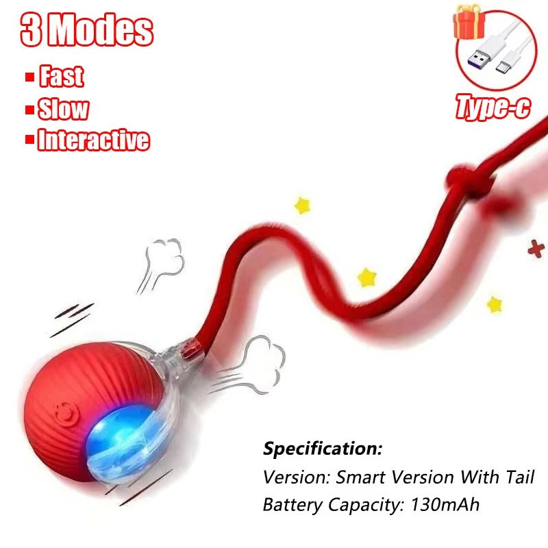 3PCS Interactive Cat Ball Toy with Flexible Wand β Motion & Exercise Toy for Cats