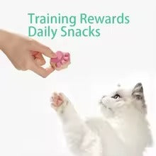 Freeze-Dried Paw Dog Treats | Natural Beef & Chicken Paws | High Protein Cat & Dog Snacks | 3-Layer Meat Biscuits