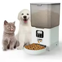 Automatic Pet Feeder for Cats & Dogs – Programmable Dry Food Dispenser
