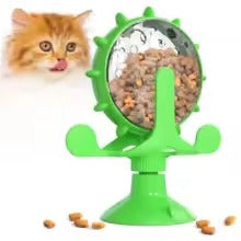 Interactive Cat Treat Dispenser Toy – Food Puzzle Feeder & Slow Feeding Game for Cats