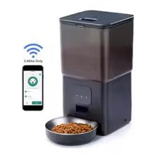 Automatic Pet Feeder for Cats & Dogs – Programmable Dry Food Dispenser