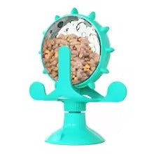 Interactive Cat Treat Dispenser Toy – Food Puzzle Feeder & Slow Feeding Game for Cats