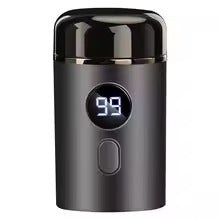 Portable Electric Heating Mug / Cup Warmer with LED Temperature Display – USB Rechargeable Travel Warmer