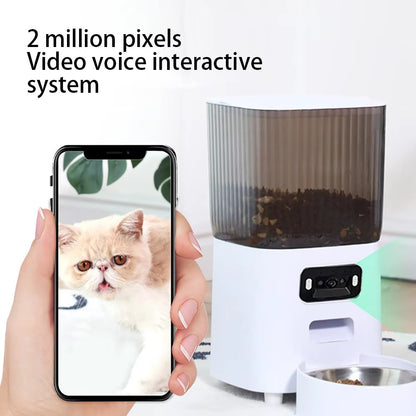 Automatic Pet Feeder for Cats & Dogs – Smart Dry Food Dispenser